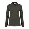 Dames Polo Lange Mouw Santino LEXINGTON Charcoal